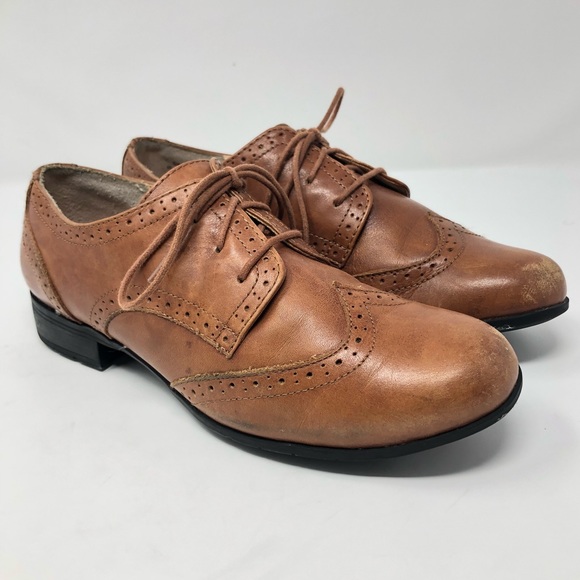 Hotter Dalton Leather Brogues Oxfords 